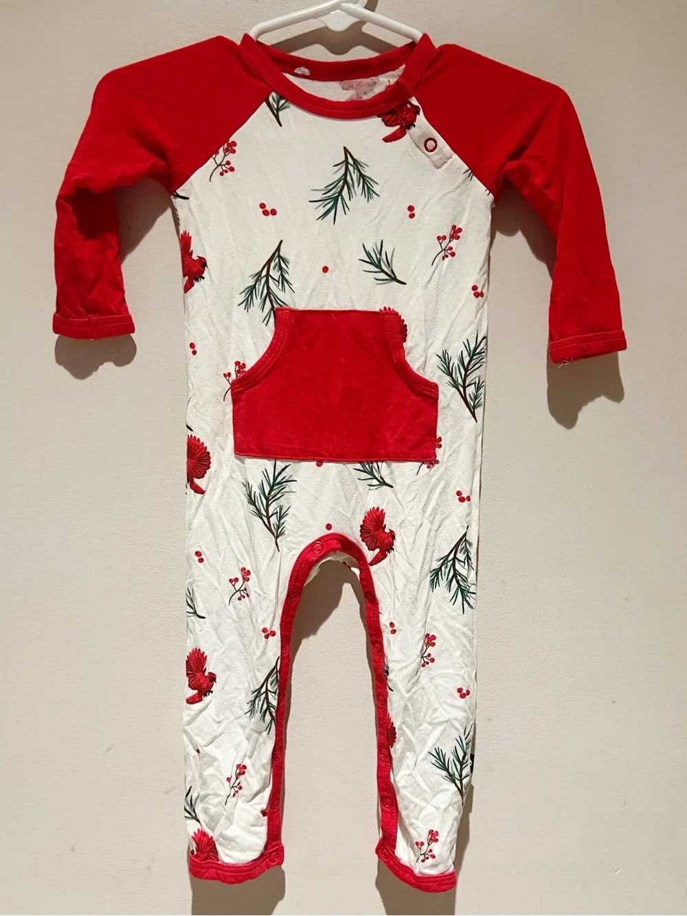 Kyte bamboo Christmas coverall